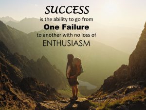 fail with enthusiasm