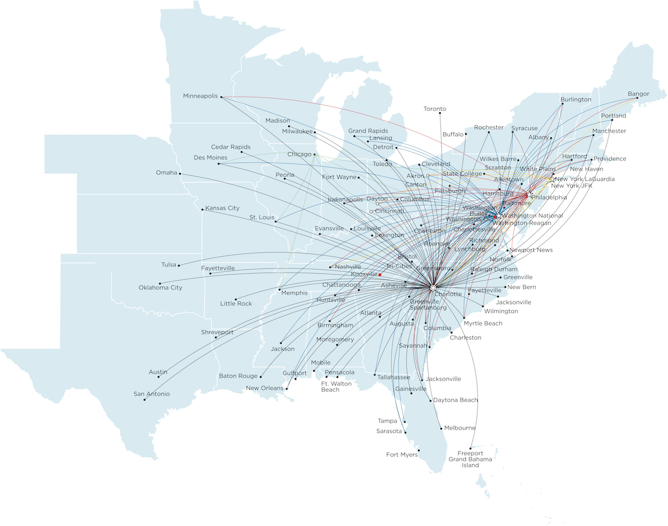 airline route map