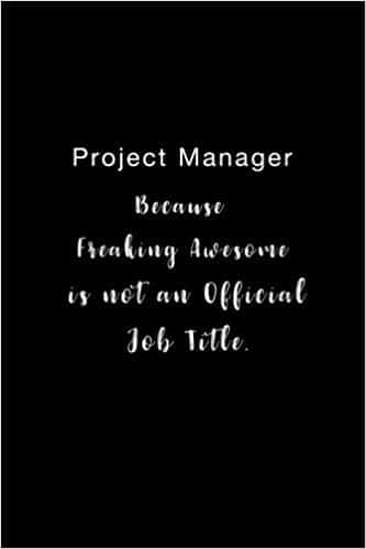 project manager notebook