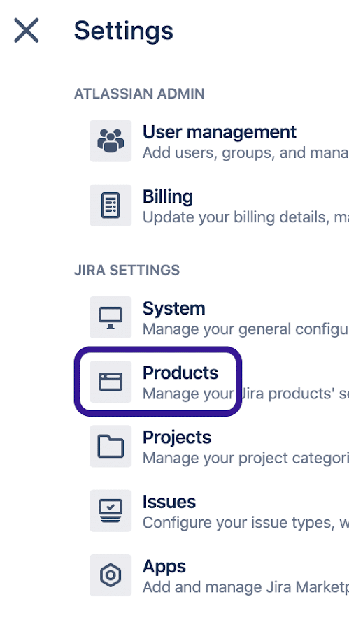 Jira Settings