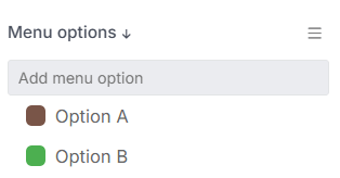 Choice/Multi-Select Options