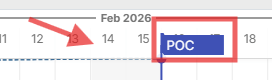Adding a milestone on the ProjectMap timeline by double-clicking date row