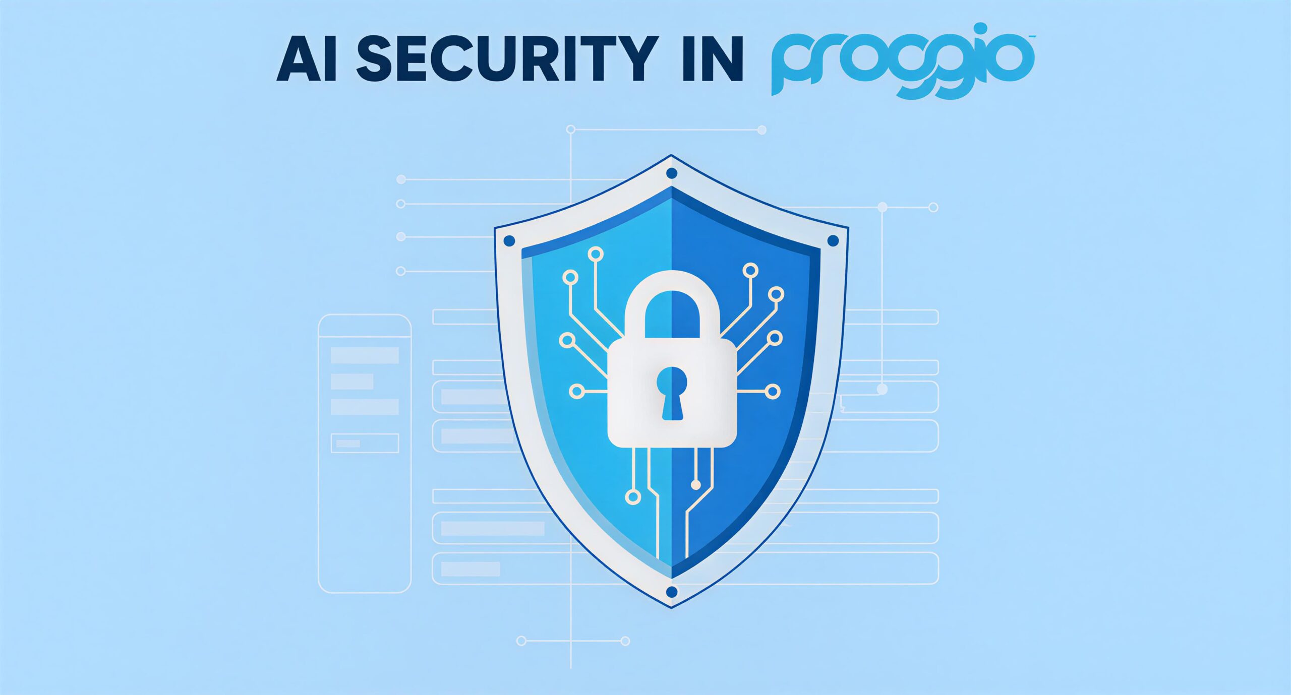 AI Security in Proggio: Enterprise Protection for Project Management