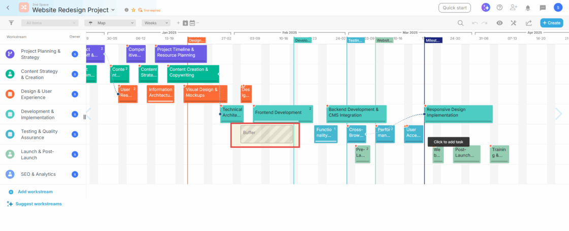 Buffer in Map View