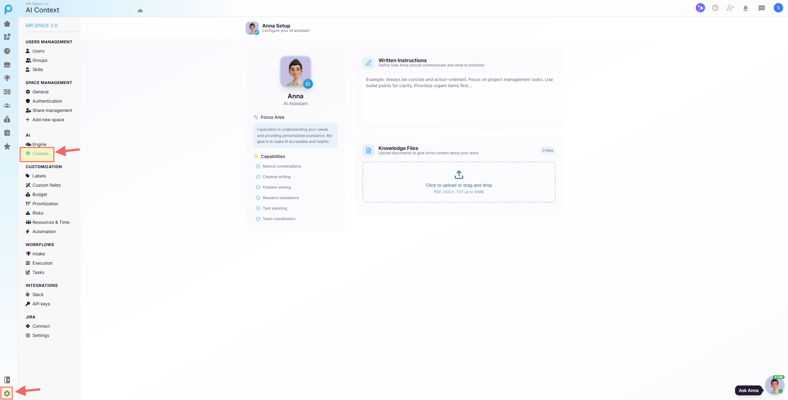 Proggio AI Context Menu